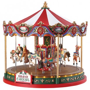 THE GRAND CAROUSEL, WITH 4.5V ADAPTOR (AA) THE GRAND CAROUSEL, WITH 4.5V ADAPTOR (AA)